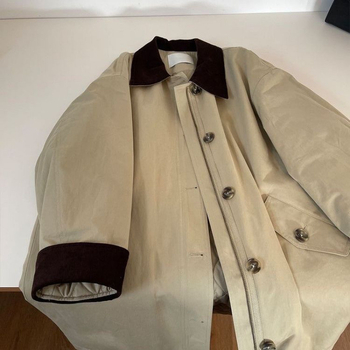 Korejski stil, Chanel-inspirirana štepana pamučna jakna, udoban kroj, jesen-zima ženska odjeća