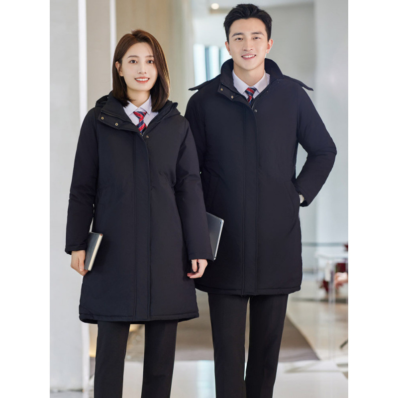 Parkas s pamukom punjenjem, slim fit, kapuljača, zatvarač, debela tkanina