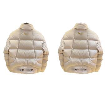 Muška puffer jakna od pamuka za jesen-zimu, Old Money stil, opušten kroj, udobna.