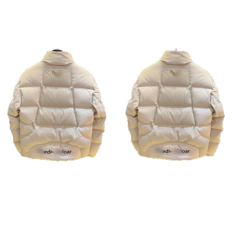 Muška puffer jakna od pamuka za jesen-zimu, Old Money stil, opušten kroj, udobna.