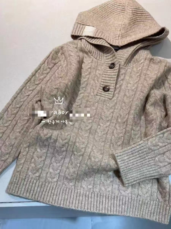 Koreai stílusú kapucnis pulóver idősebb gyerekeknek (8+ év / 140 cm+), akril 48%