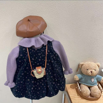 Dječji pleteni džemper – korejski stil, zima, akrilni materijal