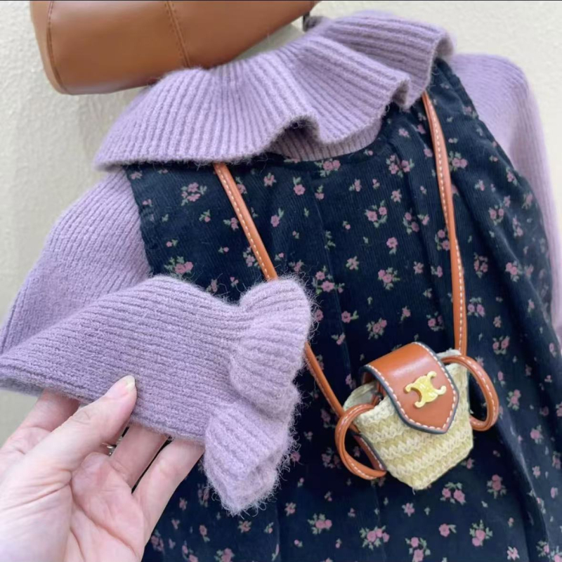 Dječji pleteni džemper – korejski stil, zima, akrilni materijal