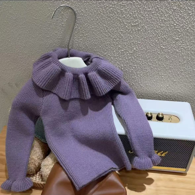 Dječji pleteni džemper – korejski stil, zima, akrilni materijal