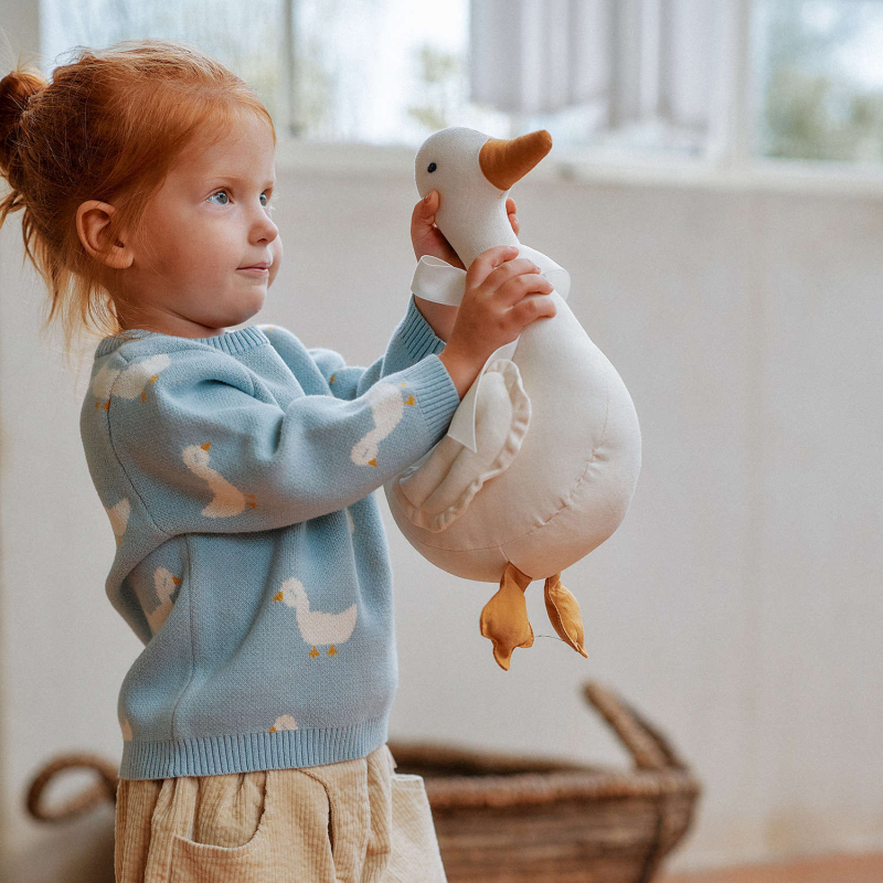 Gyermek pulóver, skandináv stílus, uniszex, 100% pamut, 1–3 éveseknek, ősz 2025