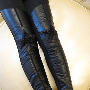 Koreai stílusú pamut leggings lányoknak, középmagas derekú elasztikus derékpánttal, 85% pamut, őszi-téli időszakra, 8 év feletti gyermekeknek