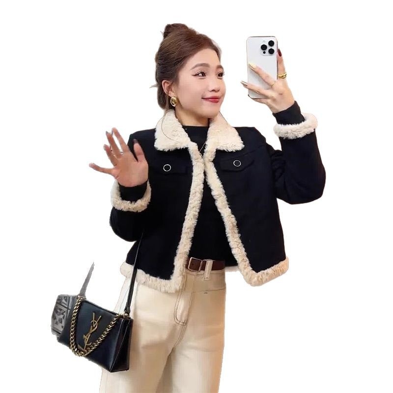 Női pamut tömött kabát imitált selyem-pamut töltettel, hosszú Ujjú, V-nyakú, vastag, szűk fazon, egyszínű