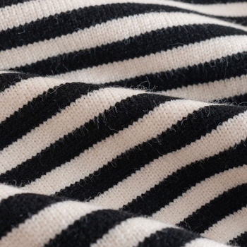 Bērnu svītrainu adītu kardigānu ar rāvējslēdzēju, 95% kokvilna, pavasaris un rudens