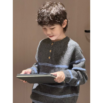 Bērnu džemperis, garas piedurknes, apaļš kakls, 100% poliesters, mīksta apstrāde