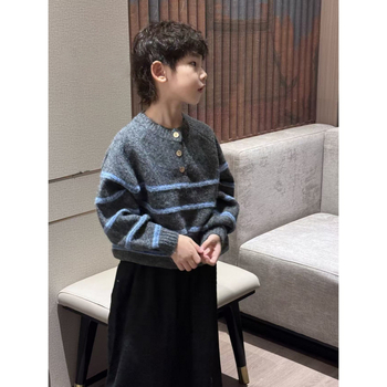 Bērnu džemperis, garas piedurknes, apaļš kakls, 100% poliesters, mīksta apstrāde