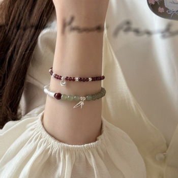 Ženska bakrena narukvica s elektroplatiranim premazom, geometrijski dizajn, INS stil, izdanje ljeto 2025