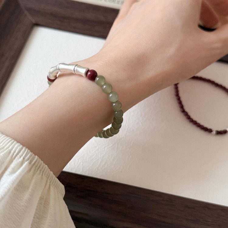 Ženska bakrena narukvica s elektroplatiranim premazom, geometrijski dizajn, INS stil, izdanje ljeto 2025