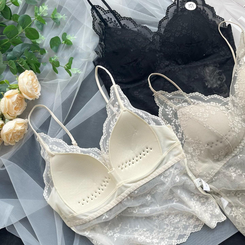 Дамски camisole с дантела и V-образно деколте, Nylon плат, средна дебелина 181–200 г/м²