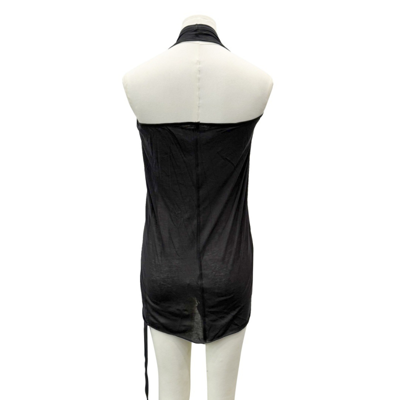 Ženski halter vrh s otvorenim leđima – pamuk 95%+, ljeto 2025, sladak i pikantan stil