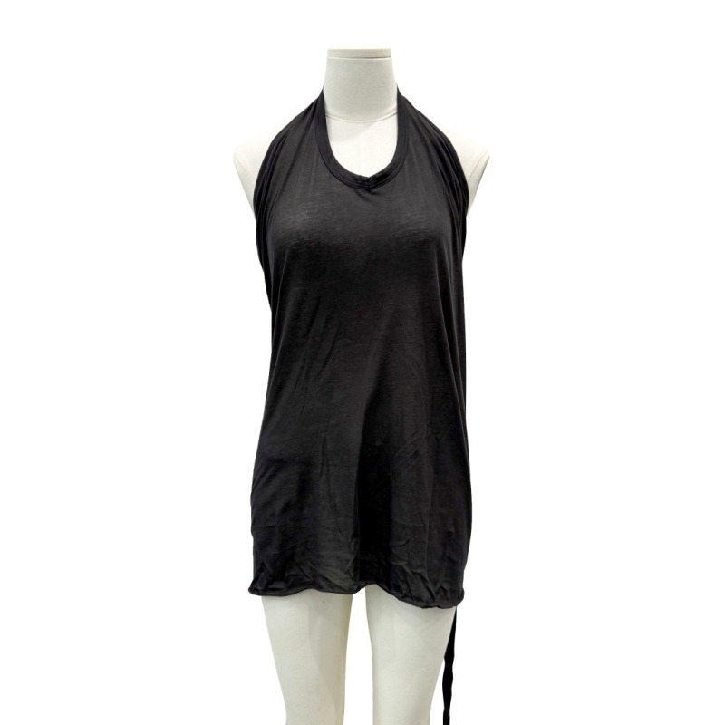 Ženski halter vrh s otvorenim leđima – pamuk 95%+, ljeto 2025, sladak i pikantan stil