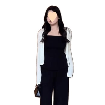 Безръкав топ за стягане от модал, А-образна кройка, със сваляеми презрамки, дължина 50–65 cm, микроеластичен плат