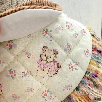 Șal pentru animale de companie – model Cartoon, material nylon/poliester/bumbac, potrivit pentru toate rasele, utilizare universală, patru sezoane