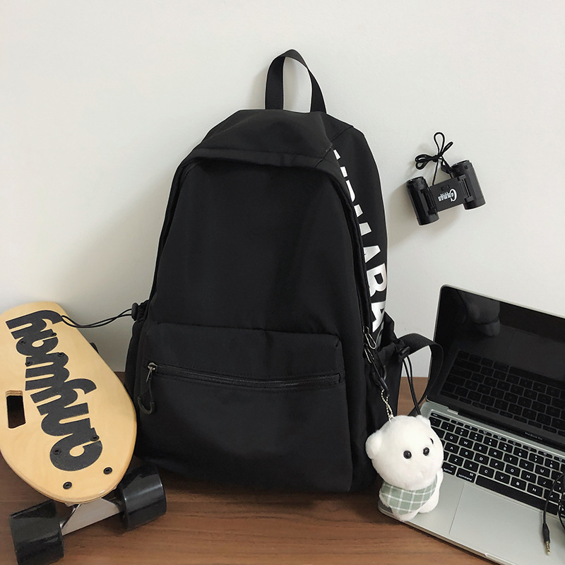 Unisex najlonski ruksak za slobodno vrijeme, stil studentskog kampusa, podstava od poliestera