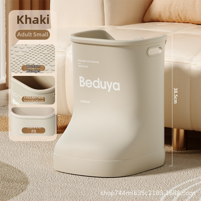 Kadica za kupanje stopala – kućna upotreba, povećana visina, prijenosna, EVA izolirana, za odrasle, namakanje stopala