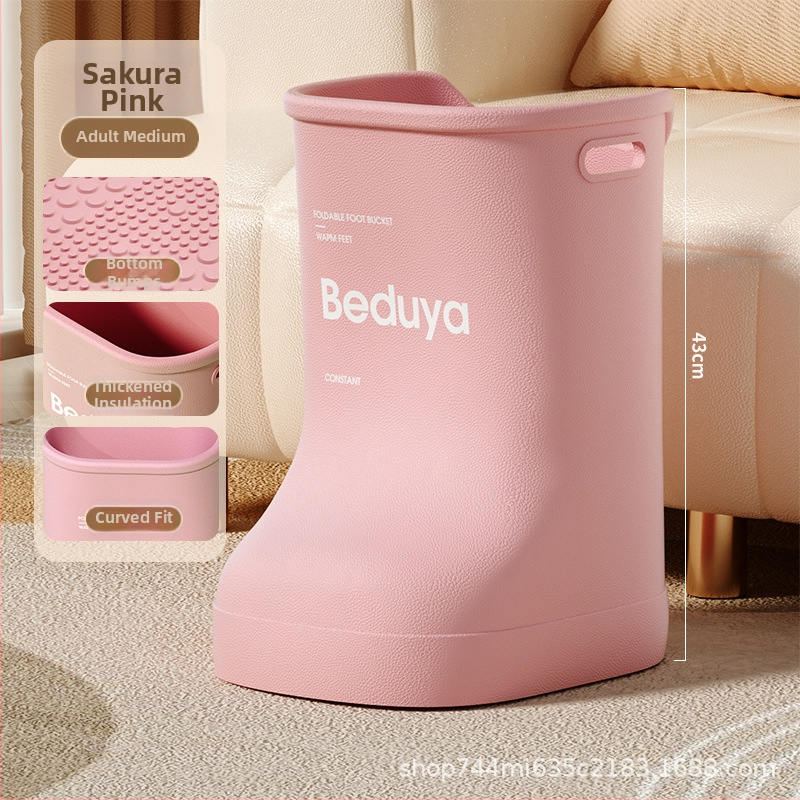 Kadica za kupanje stopala – kućna upotreba, povećana visina, prijenosna, EVA izolirana, za odrasle, namakanje stopala