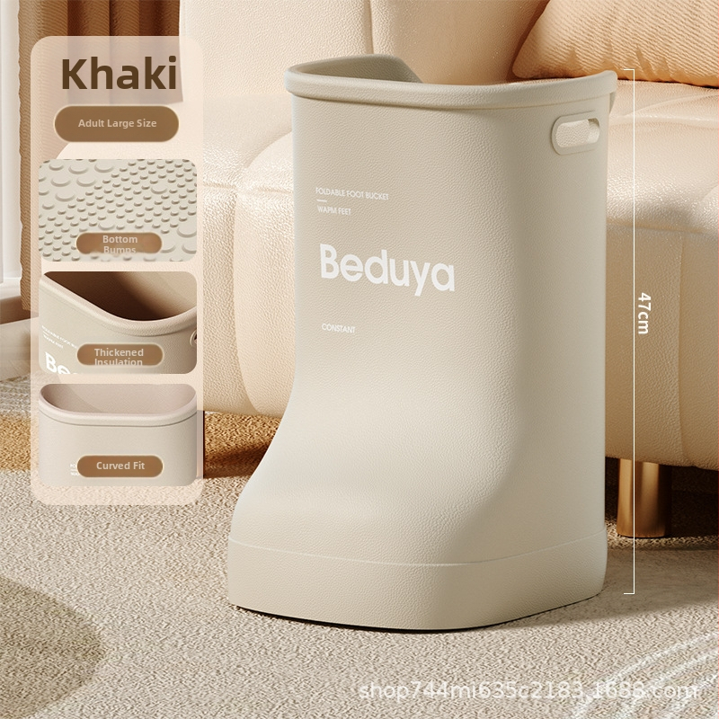Kadica za kupanje stopala – kućna upotreba, povećana visina, prijenosna, EVA izolirana, za odrasle, namakanje stopala