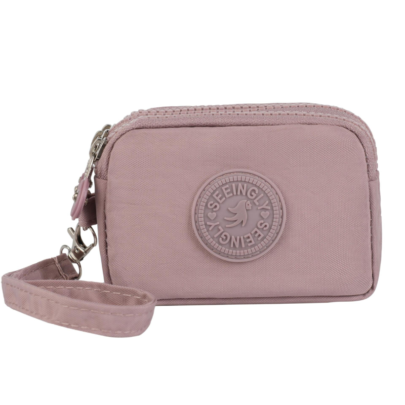 Naylon novčanik za kovanice – vodootporan, gradski minimalistički stil, unisex, podstava od poliestera