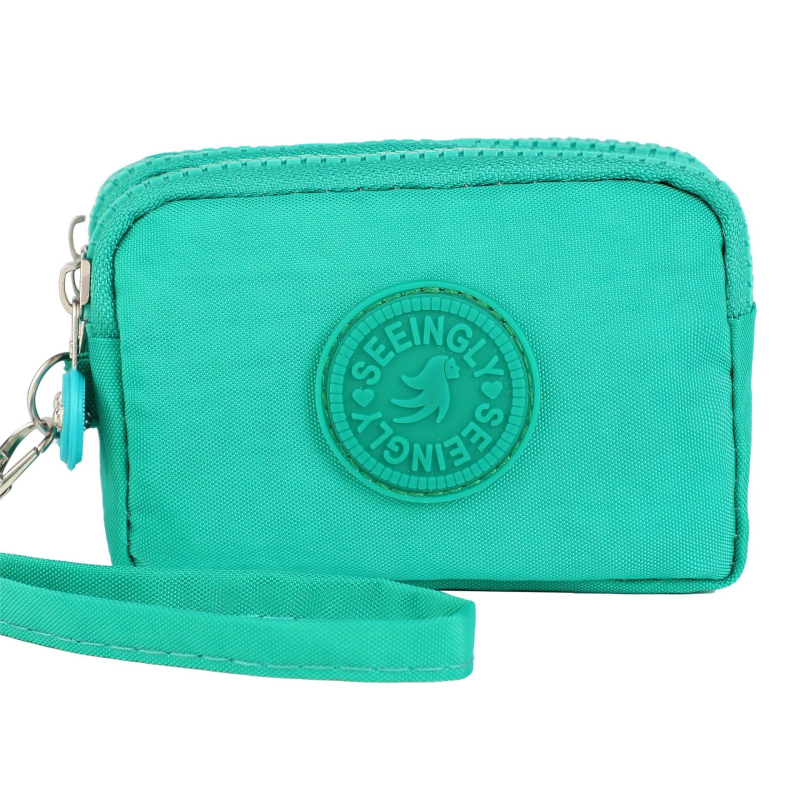 Naylon novčanik za kovanice – vodootporan, gradski minimalistički stil, unisex, podstava od poliestera