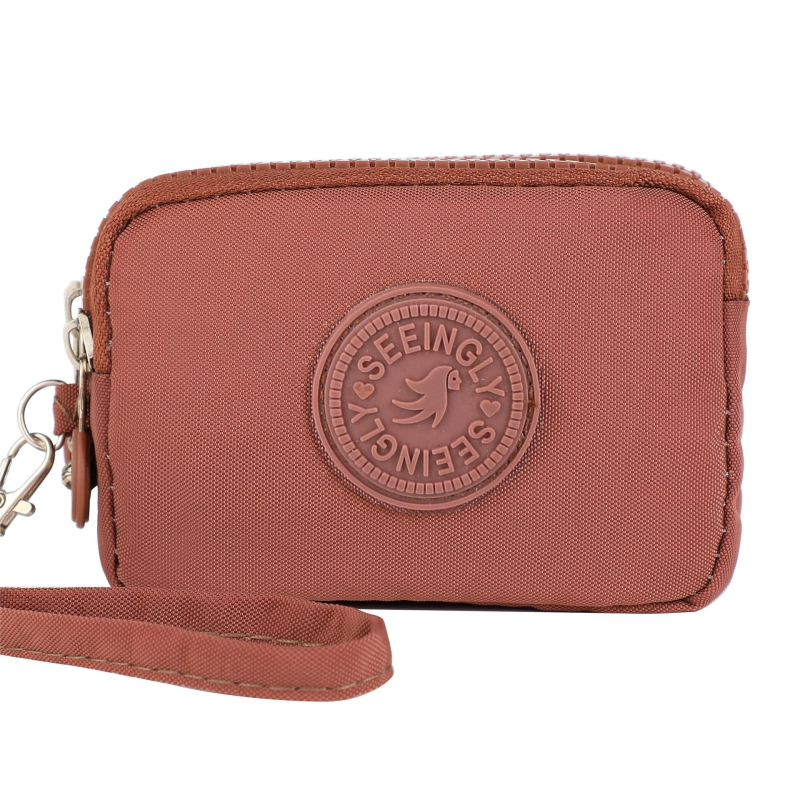 Naylon novčanik za kovanice – vodootporan, gradski minimalistički stil, unisex, podstava od poliestera