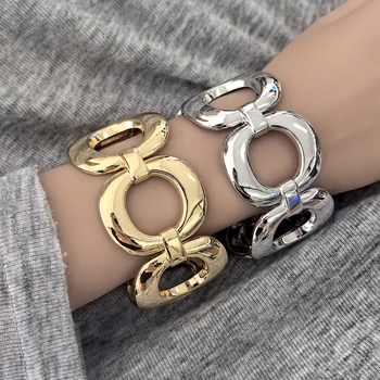 Narukvica od cinkove legure s elektroplatiranjem · Kaymen Jewelry · 73 g · moderan gradski stil