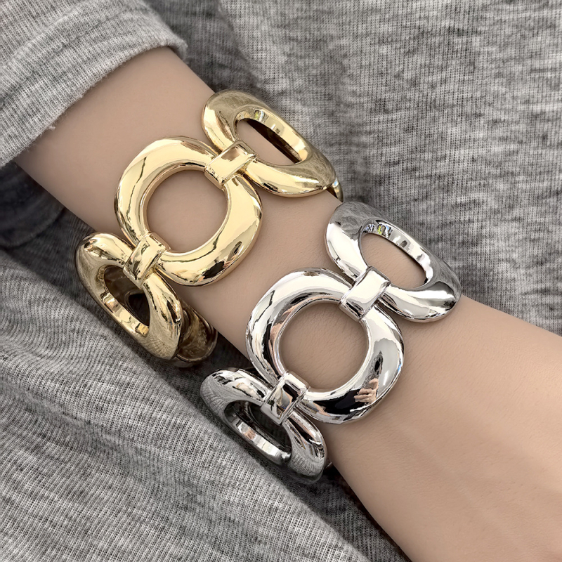 Narukvica od cinkove legure s elektroplatiranjem · Kaymen Jewelry · 73 g · moderan gradski stil