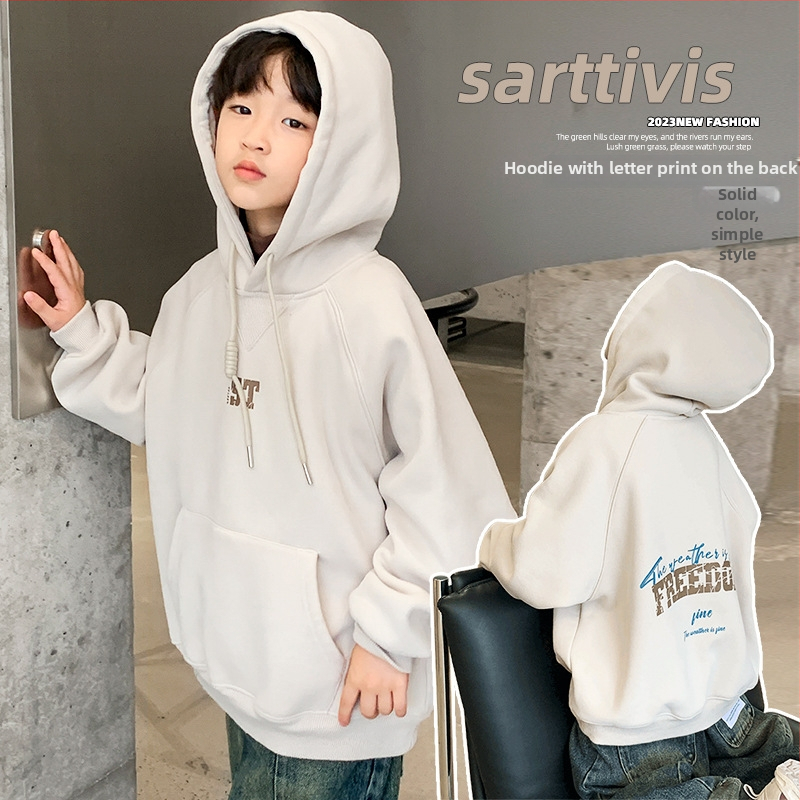 Dječja hoodie s kapuljom, korejski stil, jesen