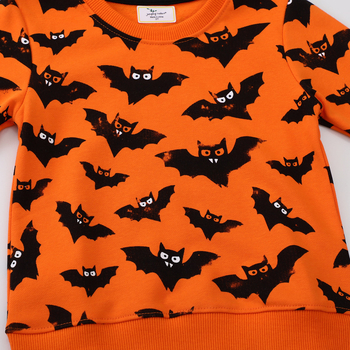 Gyerekeknek készült szabadidő felső cartoon mintával, hosszú ujjú, pamut 80%, lágy felület, uniszex, 3-8 éveseknek, tavasz-ősz