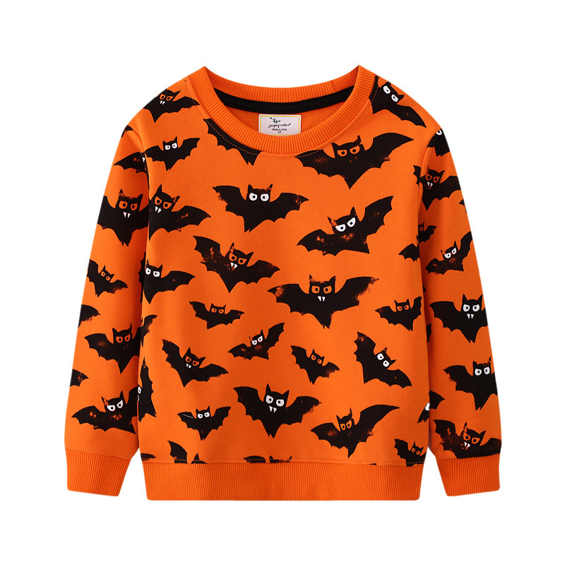 Gyerekeknek készült szabadidő felső cartoon mintával, hosszú ujjú, pamut 80%, lágy felület, uniszex, 3-8 éveseknek, tavasz-ősz