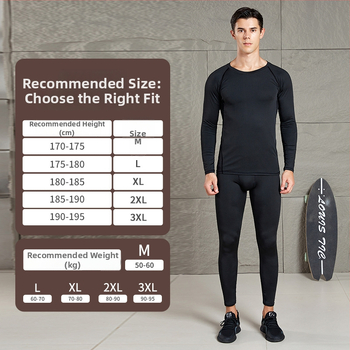 Мъжки термален спортен комплект за бягане и фитнес с флисово подплатяване – бързосъхнещ, влагоотводящ, 96% полиестер и 4% спандекс