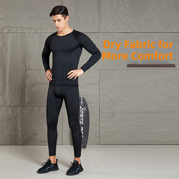 Мъжки термален спортен комплект за бягане и фитнес с флисово подплатяване – бързосъхнещ, влагоотводящ, 96% полиестер и 4% спандекс