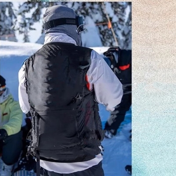 Unisex skijaški prsluk – vodootporan i otporan na vjetar, odjeća za snowboard