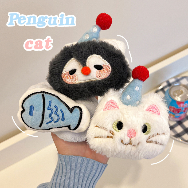 Auduma rokassprādze uz plaukstu, karikatūru stilā, universāls dizains, dzīvnieku formas, dekoratīvs aksesuārs