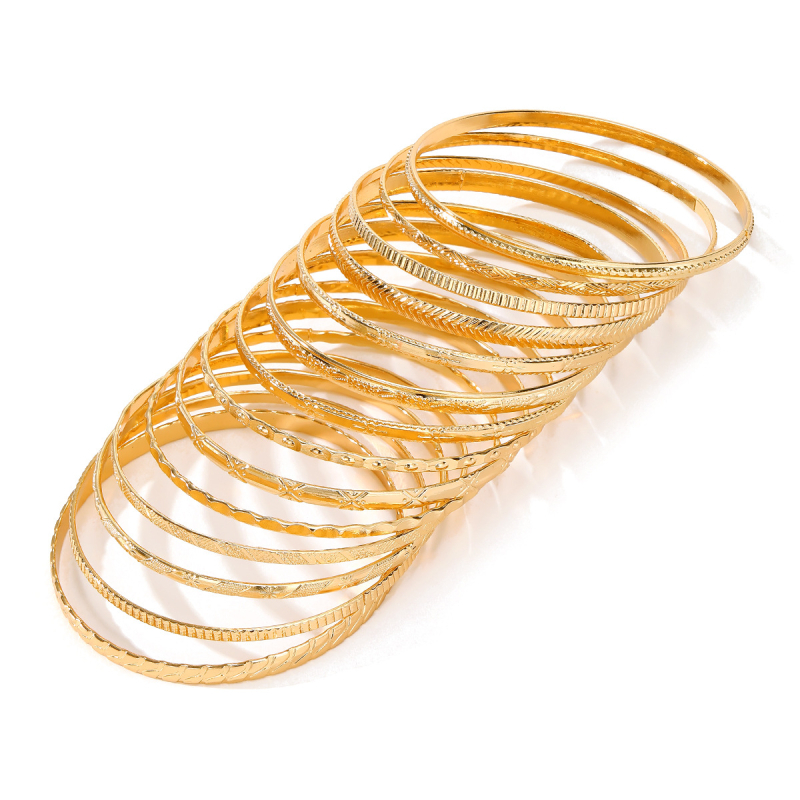 Csomózott karkötő, kör alakú forma, ötvözet anyag, elektroplakázás