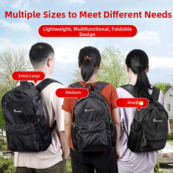 Ταξιδιωτικό σακίδιο — Αδιάβροχο, επεκτειόμενο, αποθηκεύσιμο (Oxford ύφασμα, υπαίθρια σπορ, unisex)