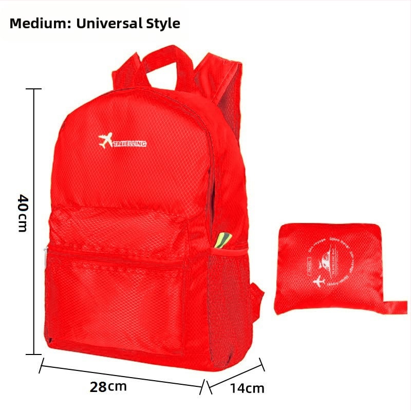 Ταξιδιωτικό σακίδιο — Αδιάβροχο, επεκτειόμενο, αποθηκεύσιμο (Oxford ύφασμα, υπαίθρια σπορ, unisex)