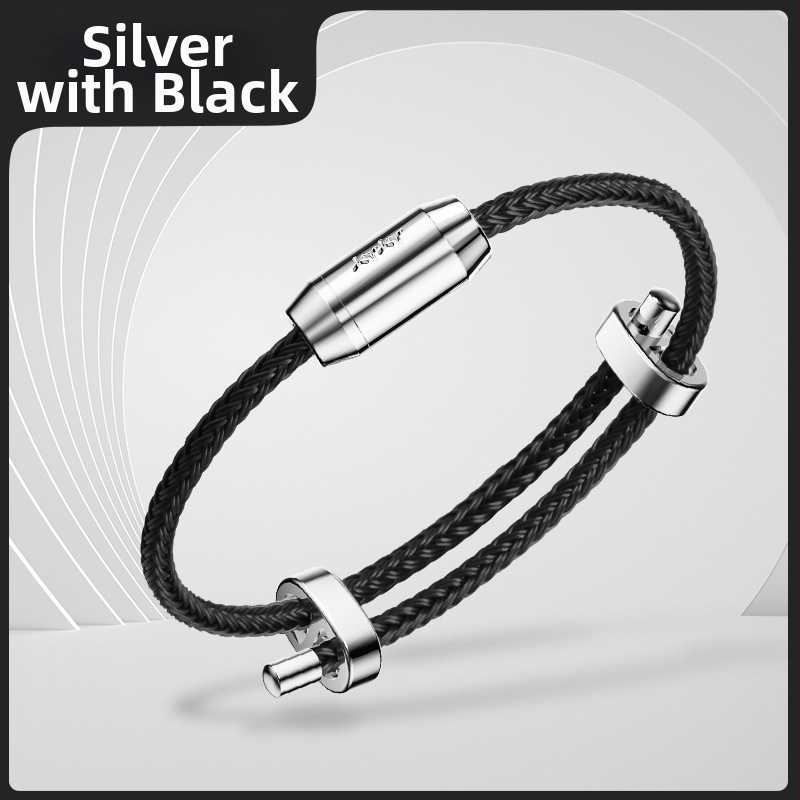 Drakona gada metāla rokassprādze ar U formas dizainu, elektroplakēšana, drukāts logotips, Tian Yi Sheng zīmols