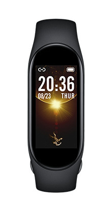 Brățară inteligentă compatibilă Android cu numărătoare de pași, monitorizare ritm cardiac, monitorizare somn, detectare oxigen în sânge, Bluetooth până la 10 m