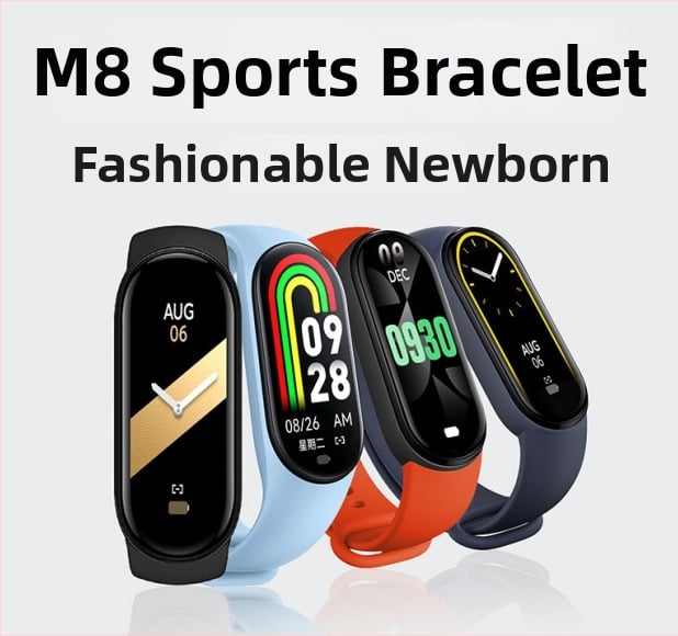 Brățară inteligentă compatibilă Android cu numărătoare de pași, monitorizare ritm cardiac, monitorizare somn, detectare oxigen în sânge, Bluetooth până la 10 m