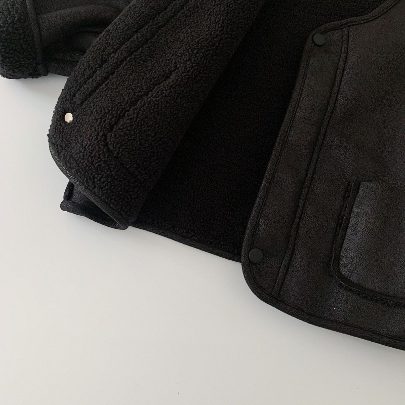 Detská zimná bunda v kórejskom štýle, predný zips, hlavný materiál polyester, zateplený dizajn, vhodný pre deti 3–8 rokov