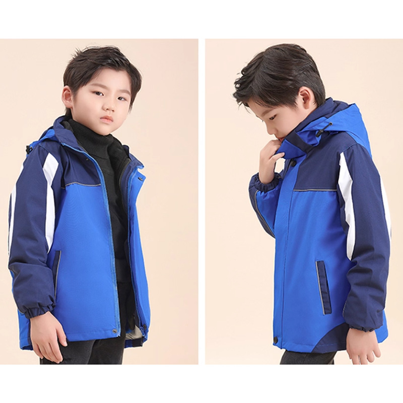 Zimska jakna s kapuljom, tri u jedan, unisex, s odvojivom podstavom