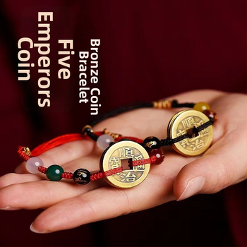 Köiest tehtud käevõru ja pahkluu ehted komplekt naistele, etnilise stiiliga, käsitsi kootud — Dianrun Jewelry