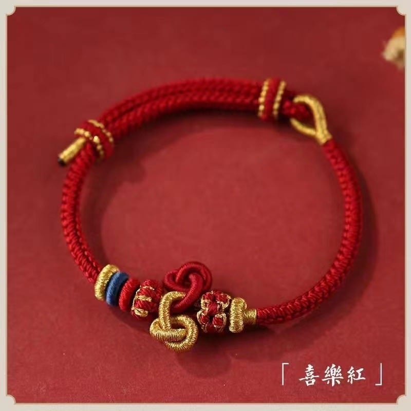 Unisex βραχιόλι από κορδόνι, εθνοτικό στυλ, χειροποίητο πλεκτό, φθινοπωρο 2024