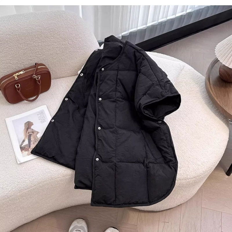 Ženski vest s polo ovratnikom, Chenille tkanina 70–80% elastin, proljeće 2025, stil Royal Sister, Regularni kroj