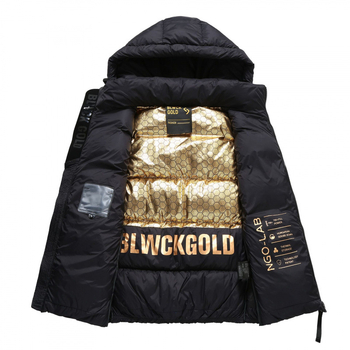 Унисекс пухено яке с качулка, пълнеж патешки пух, външен материал полиестер, цип, кройка тясна