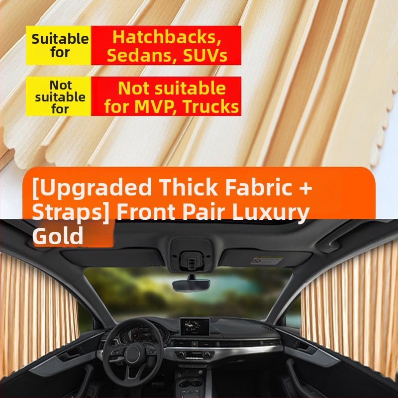 Parasolar auto din plasă de nylon, fixare magnetică, universal pentru geamul mașinii, protecție solară și izolare termică